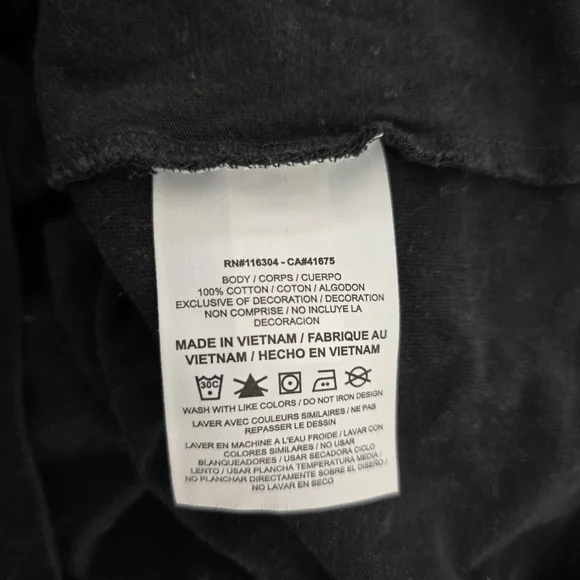 Converse 'Let's Wander Together' Graphic Tee Women's Size XS - Picture 5 of 5